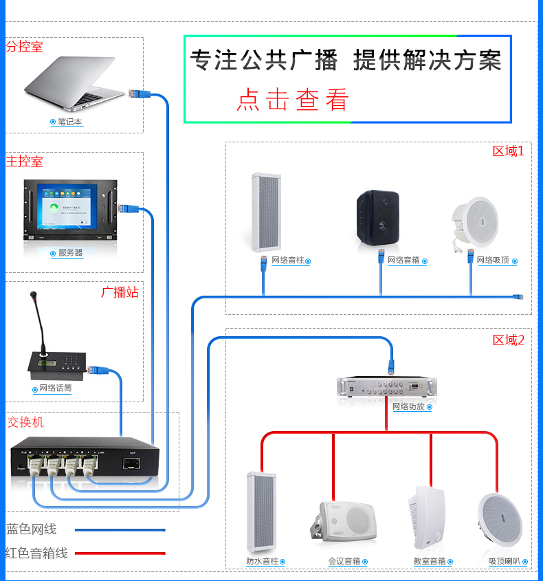 ip廣播系統軟件,公共廣播系統安裝